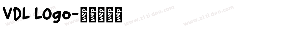 VDL LOgo字体转换